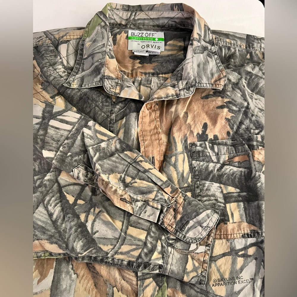 Orvis Buzz Off Insect Shield Button Up Shirt